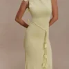 Monay Tulip Maxi Dress – Lemon Monay Tulip Maxi Dress – Lemon