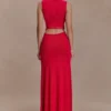 Monay Tulip Maxi Dress – Raspberry Monay Tulip Maxi Dress – Raspberry