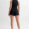Mura Suiting Vest – Black