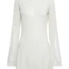 Nala Sequin Mini Dress – White Nala Sequin Mini Dress – White