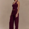 Natalya Ribbed Knit Cami Top – Merlot Natalya Ribbed Knit Cami Top – Merlot