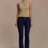 Nikki Lurex Top With Hardware – Gold