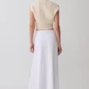 Niko Knit Oversized Top – Ivory