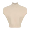 Niko Knit Oversized Top – Ivory