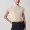 Niko Knit Oversized Top – Ivory
