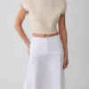 Niko Knit Oversized Top – Ivory