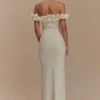 Nova Ruffle Off Shoulder Maxi Dress – Ivory Nova Ruffle Off Shoulder Maxi Dress – Ivory
