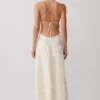 Odette Floral Lace Midi Dress – Buttermilk Odette Floral Lace Midi Dress – Buttermilk