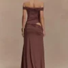 Oliver Slinky Maxi Dress – Chocolate Oliver Slinky Maxi Dress – Chocolate