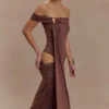 Oliver Slinky Maxi Dress – Chocolate Oliver Slinky Maxi Dress – Chocolate