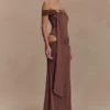 Oliver Slinky Maxi Dress – Chocolate Oliver Slinky Maxi Dress – Chocolate
