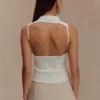 Oona Turtle Neck Knit Top – Ivory Oona Turtle Neck Knit Top – Ivory