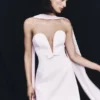 Orellia Strapless Suiting Mini Dress – Soft Pink Orellia Strapless Suiting Mini Dress – Soft Pink