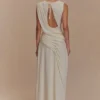 Oria Chiffon Maxi Dress – Ivory Oria Chiffon Maxi Dress – Ivory