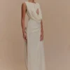 Oria Chiffon Maxi Dress – Ivory Oria Chiffon Maxi Dress – Ivory