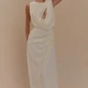 Oria Chiffon Maxi Dress – Ivory Oria Chiffon Maxi Dress – Ivory