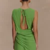 Oria Chiffon Mini Dress – Green Oria Chiffon Mini Dress – Green