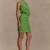 Oria Chiffon Mini Dress – Green Oria Chiffon Mini Dress – Green