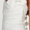 Otillie Rose Halter Mini Dress – White Otillie Rose Halter Mini Dress – White