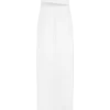 Paulina Cut Out Strapless Maxi Dress – White
