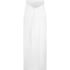 Paulina Cut Out Strapless Maxi Dress – White