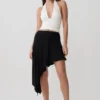 Peregrine Modal Gathered Halter Top – White Peregrine Modal Gathered Halter Top – White