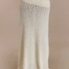 Petra Ruched Knit Maxi Skirt – Ivory Petra Ruched Knit Maxi Skirt – Ivory