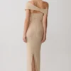 Phi Multi-Wear Cowl Diamante Maxi Dress – Gold Phi Multi-Wear Cowl Diamante Maxi Dress – Gold