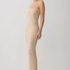 Phi Multi-Wear Cowl Diamante Maxi Dress – Gold Phi Multi-Wear Cowl Diamante Maxi Dress – Gold