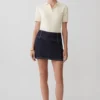 Philly Knit Button Up Top – Ivory