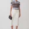Philly Stripe Knit Button Up Top – Chocolate/Blue Philly Stripe Knit Button Up Top – Chocolate/Blue