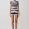 Philly Stripe Knit Short – Chocolate/Blue Philly Stripe Knit Short – Chocolate/Blue