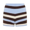 Philly Stripe Knit Short – Chocolate/Blue Philly Stripe Knit Short – Chocolate/Blue