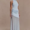 Portia Scuba Sleeveless Top – Pale Blue Portia Scuba Sleeveless Top – Pale Blue