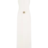 Quincy Halter Maxi Dress With Hardware – Ivory