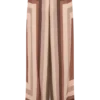 Rachel Chiffon Straight Leg Pants – Multi Stripe