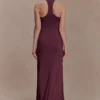 Ramona Modal Maxi Dress With Hardware – Mahogany