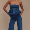 Rayne Wide Leg Denim Jeans – 90’S Blue Rayne Wide Leg Denim Jeans – 90’S Blue