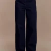 Rayne Wide Leg Denim Jeans – Indigo Blue