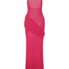 Reece Halter Knit Maxi Dress – Dragonfruit