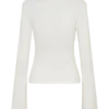 Ricky Knit Long Sleeve Longline Top – Ivory Ricky Knit Long Sleeve Longline Top – Ivory