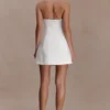 Riley Halter Suiting Mini Dress – Ivory Riley Halter Suiting Mini Dress – Ivory