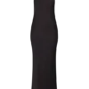 Rinna Satin Halter Maxi Dress – Black Rinna Satin Halter Maxi Dress – Black