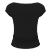 Romana Short Sleeve Mesh Top – Black Romana Short Sleeve Mesh Top – Black
