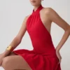 Rory Halter Mini Knit Dress – Red Rory Halter Mini Knit Dress – Red