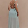 Rosalie Floral Chiffon Maxi Dress – Lagoon Rosalie Floral Chiffon Maxi Dress – Lagoon