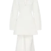 Rosanna Suiting Bow Mini Dress – Ivory