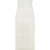 Samantha Crochet Midi Dress With Flowers – Ivory