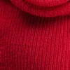 Samira Halter Knit Twist Top – Red