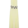Santal Floral Chiffon Halter Maxi Dress – Lemon